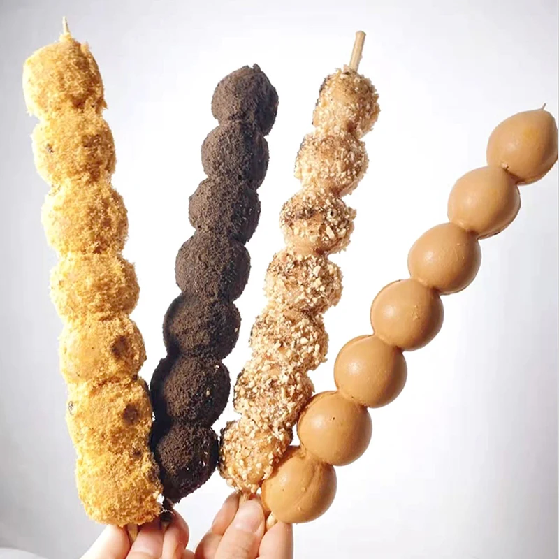 كرة الوافل التجارية على عصا الحديد آلة تاكوياكي للشركات الصغيرة تاكوياكي صناع عصا الوافل