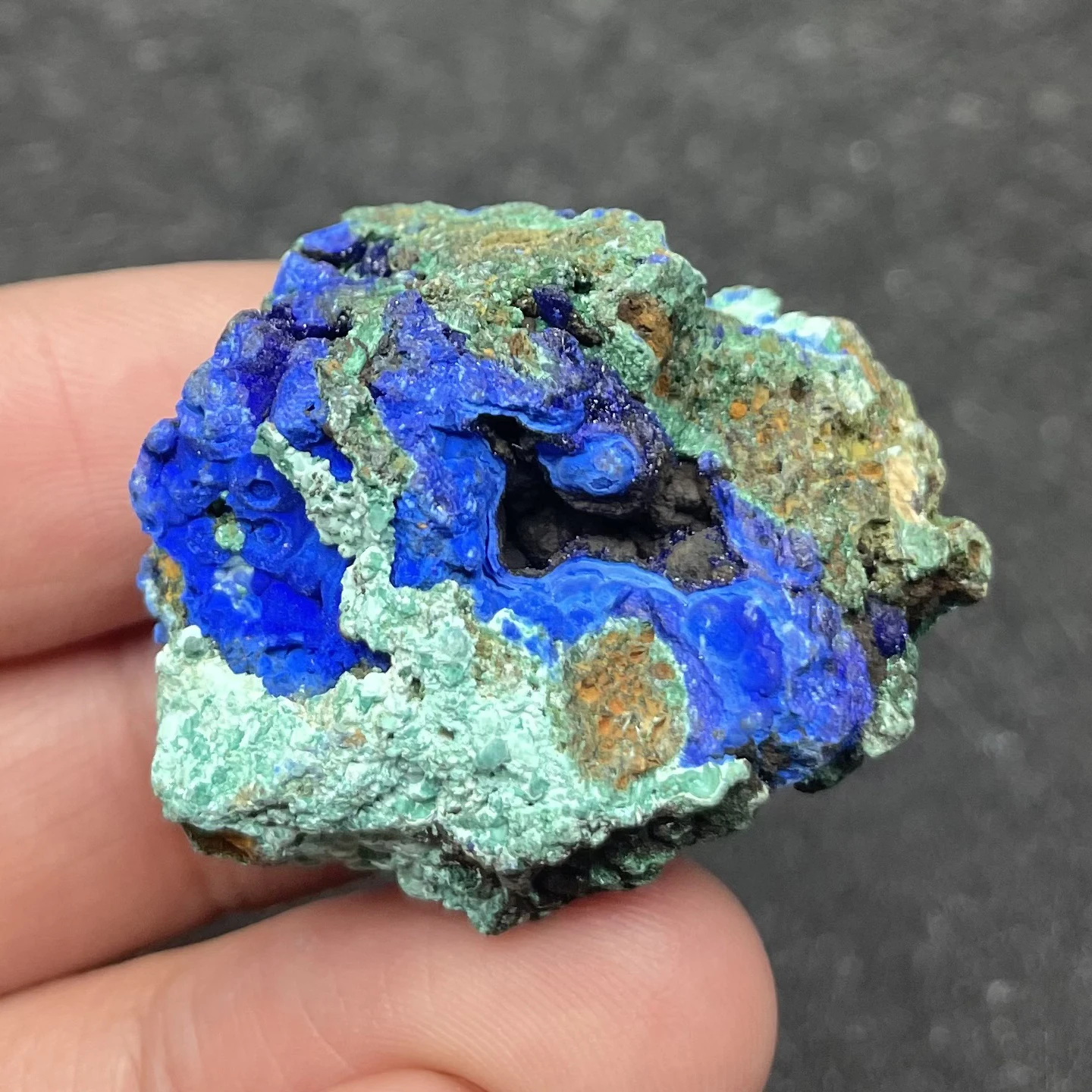 Natural Crystal Raw Azurite Malachite Mineral Specimen Rock Decoration Stone Healing Reiki