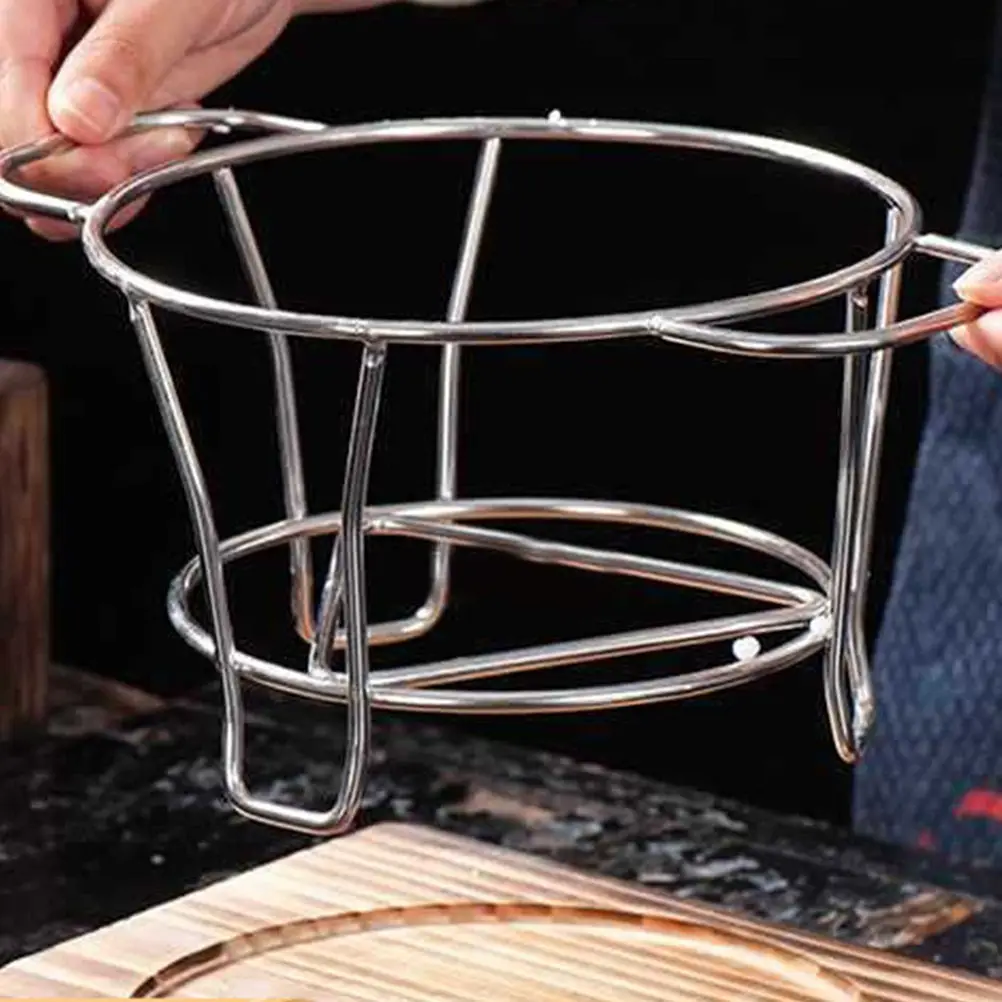 

Lightweight Stainless Steel Stove Stand Portable Burner Holder for Camping Cooking Grilling Countertop Outdoor Use Reusable