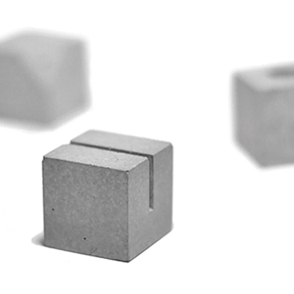 

1 Pcs Trendy Nordic Cement Pen Holder Sturdy Multifunctional Desktop Organizer for Everyone