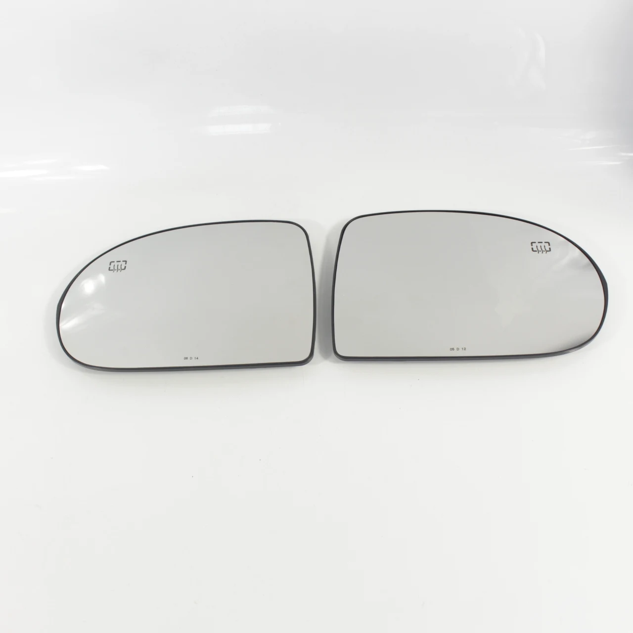 Door Wing Side Mirror Glass Heated with Backing Plate for Dodge Caliber 2006-2009