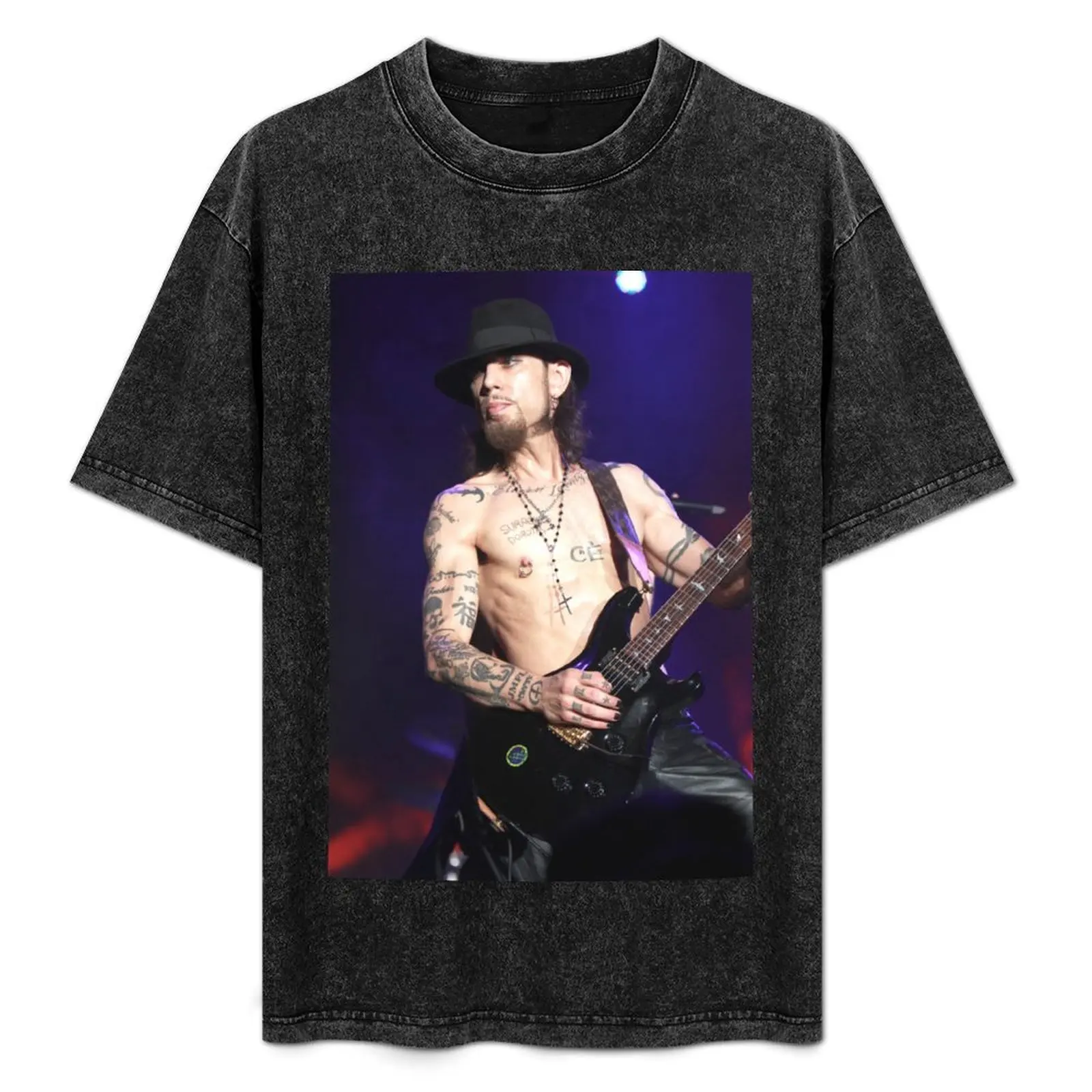 

Dave Navarro Photograph T-Shirt Plus Size Lightweight Tee Shirt