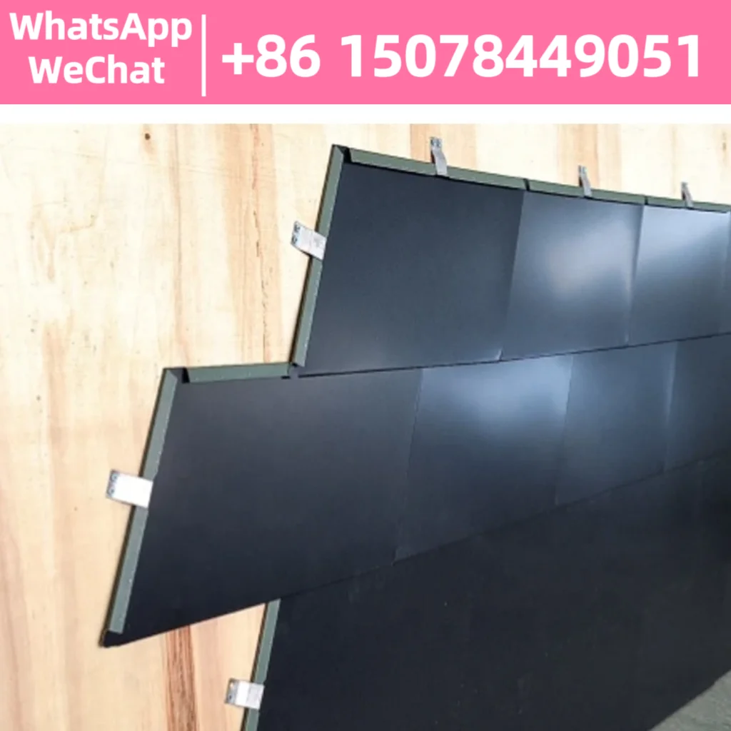 

Metal aluminum tile for roof and wall