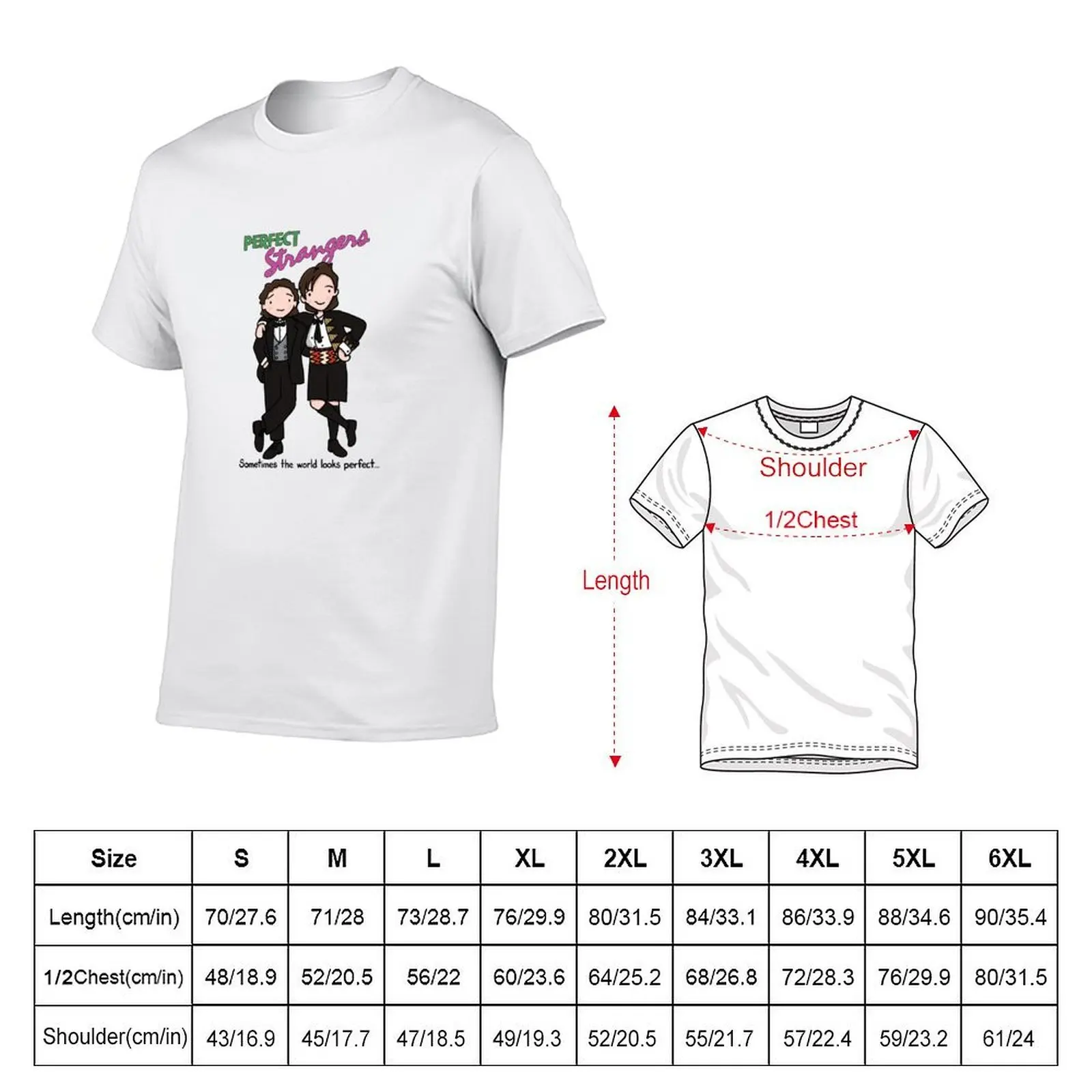 Perfect Strangers T-Shirt luxury designer affliction shirts sweat shirts, men