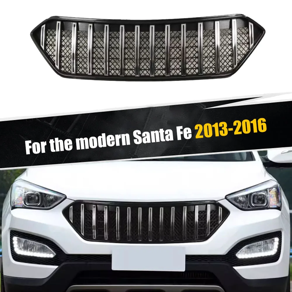 

for Hyundai Santa Fe 2013-2016 grille modification, front bumper grille modification, and front face modification