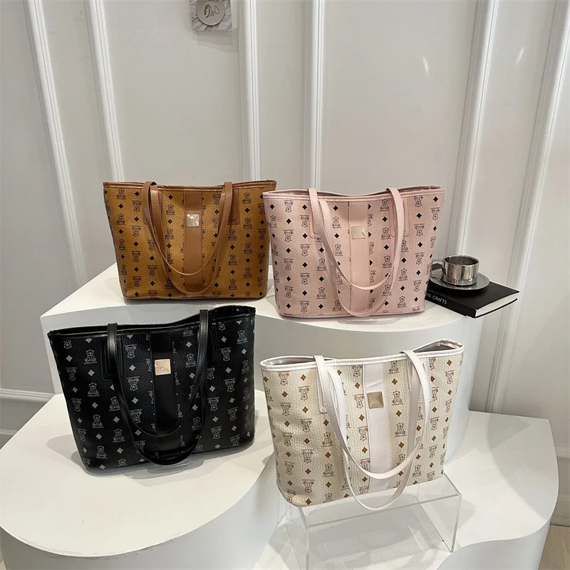 

2025 New Large Capacity Tote Bag for Women, Fashionable Shoulder Bag for Work, Spacious Casual Crossbody Purse, Multi-Pocket​