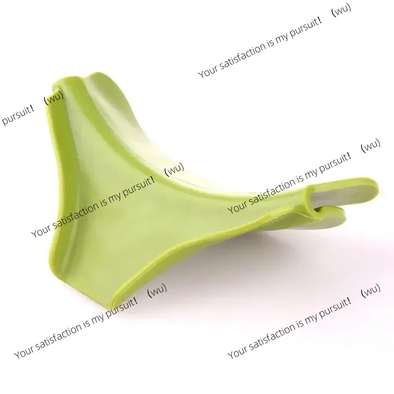 1 قطعة قمع المضادة للانسكاب سيليكون الانزلاق على صب الحساء صنبور قمع للأواني المقالي والأطباق والجرار أداة المطبخ دروبشيب