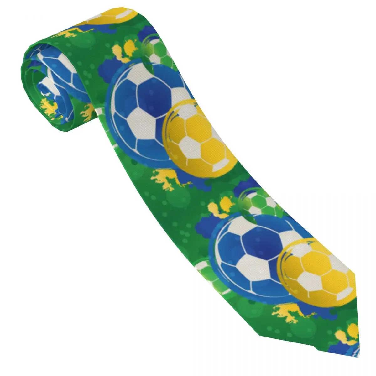 Brazil Soccer Ball Tie Necktie Tie Clothing Accessories