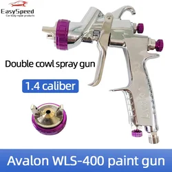 Taiwan original Avalon 400 Car Spray Gun Spray Paint Oil Based Varnish Spray Gun Nozzle 1.4 Caliber Pneumatic Can Gravity Type