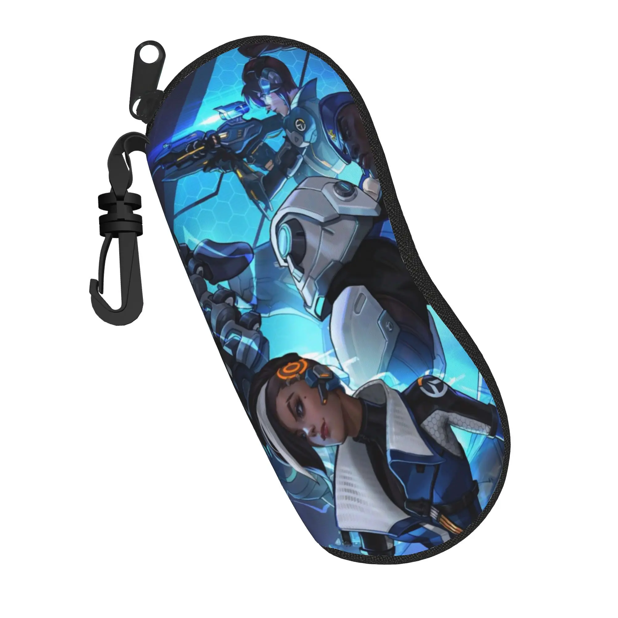 Overwatch Video Game Glasses Case Unisex Waterproof Accessories  Glasses Storage Box Ultra Glasses Box
