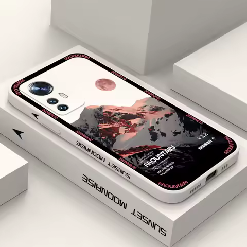 Sunrise Scenery Phone Case For Xiaomi Mi 15 14T 14 13 13T 12S 12 11 Ultra 10 12T 11T 10T Lite Poco F5 F4 X4 M4 F3 Pro 4G 5G GT