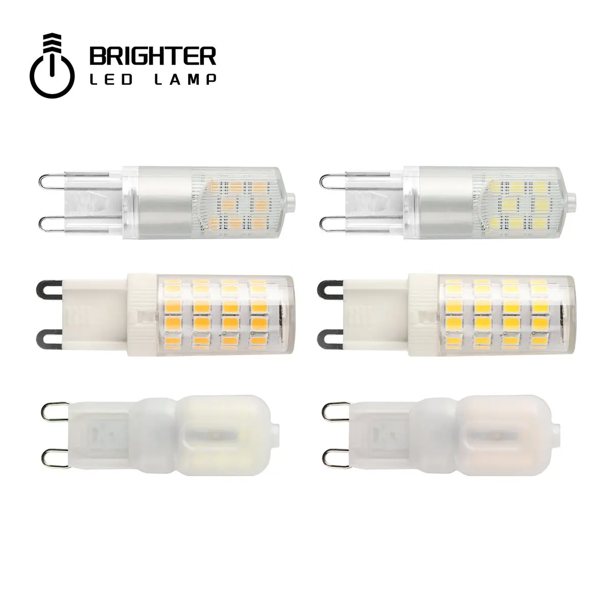 

Brightest G9 LED Lamp AC220V 3W Ceramic SMD2835 LED Bulb 360 Beam Angle Chandelier Light Spotlight Replace Halogen Lights