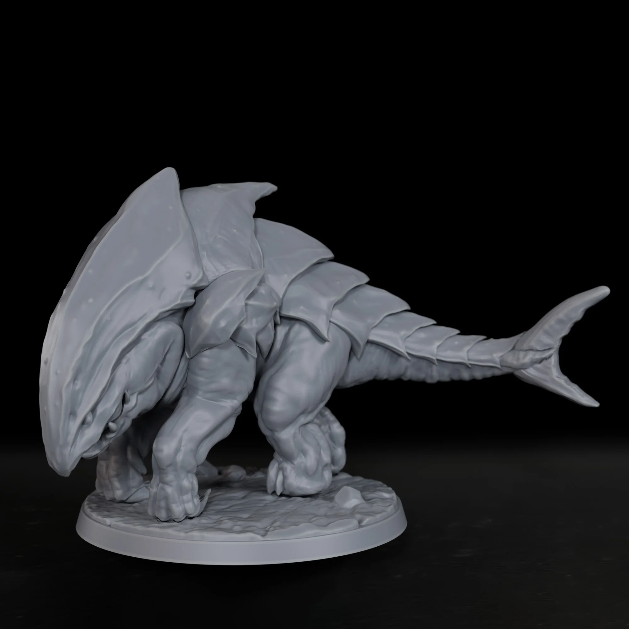 TTRPG Bulette Miniatur für Fantasy-Rollenspiele - Sammlerstück für Tabletop-RPG-Fans, Brettspiel-Zubehör