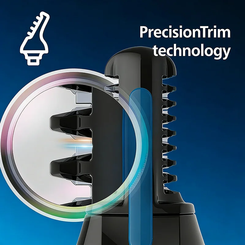 PHILIPS Electric Nose Hair Trimmer Waterproof Men's Care Set Eyebrow Ear Hair Trimmer Painless Precision Blade Gift For Lovers