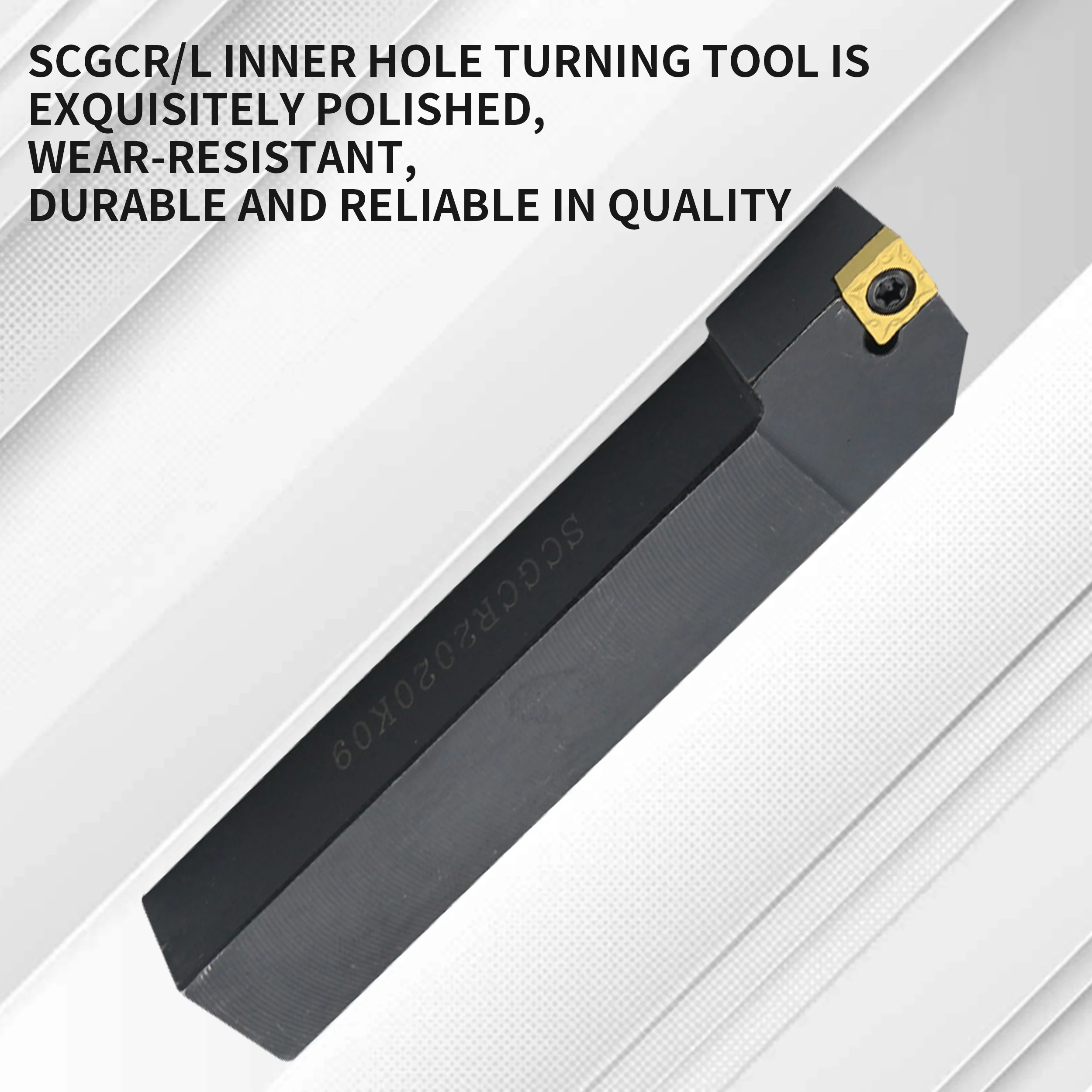 Scgcr scgcr1010h06 scgcr1616h09 scgcr3232p12 parafuso cilíndrico ferramenta de torno de inserção de carboneto ccmt