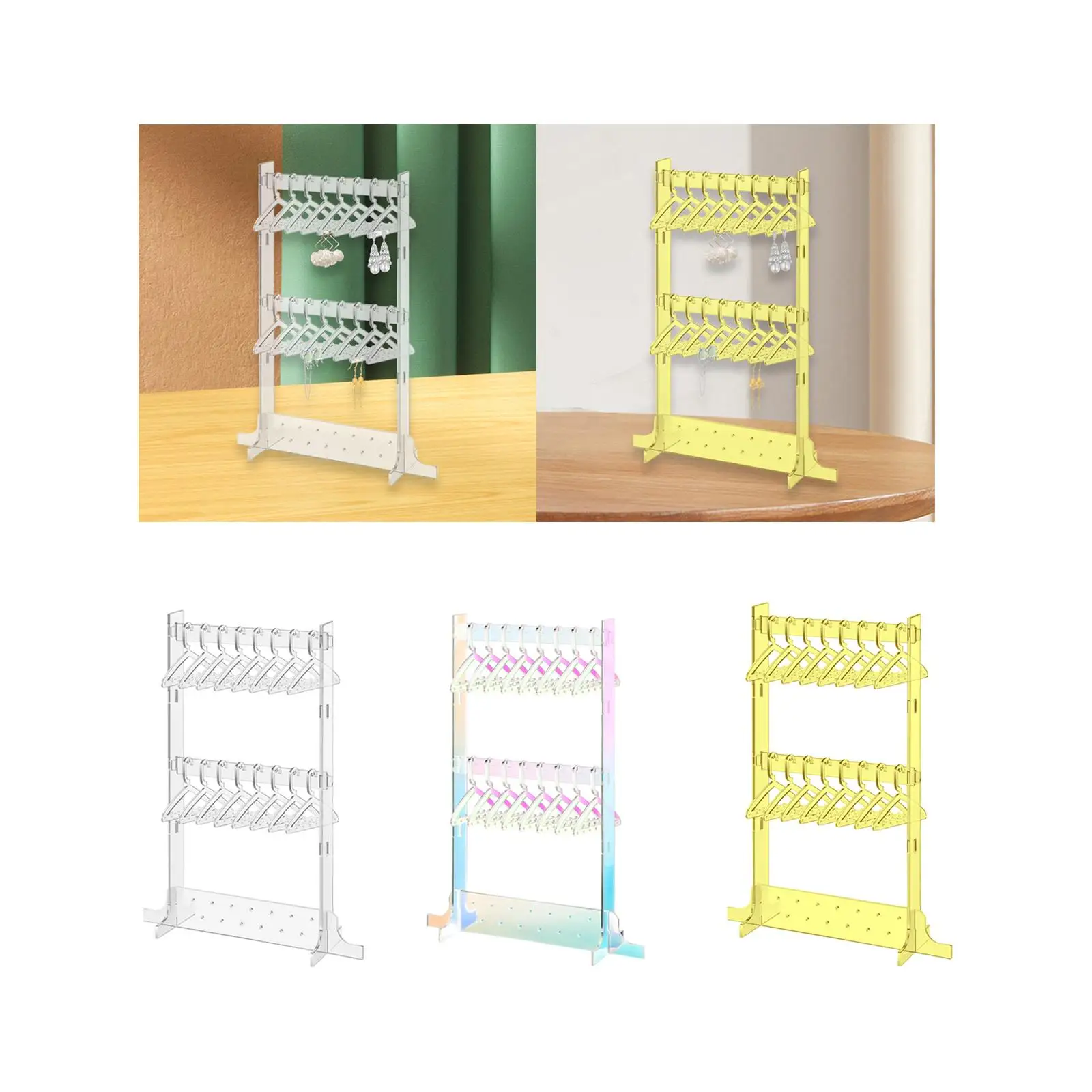 

Acrylic Earrings Display Stand Elegant Jewelry Holder Cute Jewelry Organizer