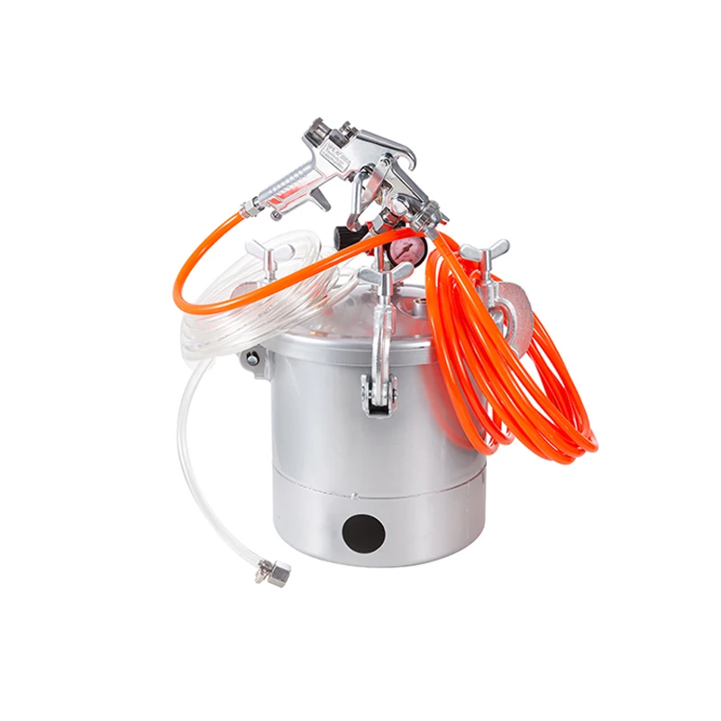 5L10L15L Imitation Stone Paint Water In Water Sand Colorful Paint Latex Spray Gun Paint Pneumatic Pressure Bucket