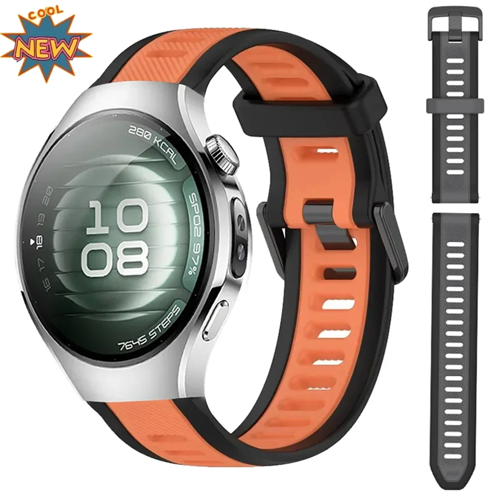 18/20/22 مللي متر سيليكون حزام لهواوي ساعة 5 46 مللي متر سوار الفرقة لهواوي ساعة 5 42 مللي متر/Garmin Forerunner 570 970 265 55 165 965
