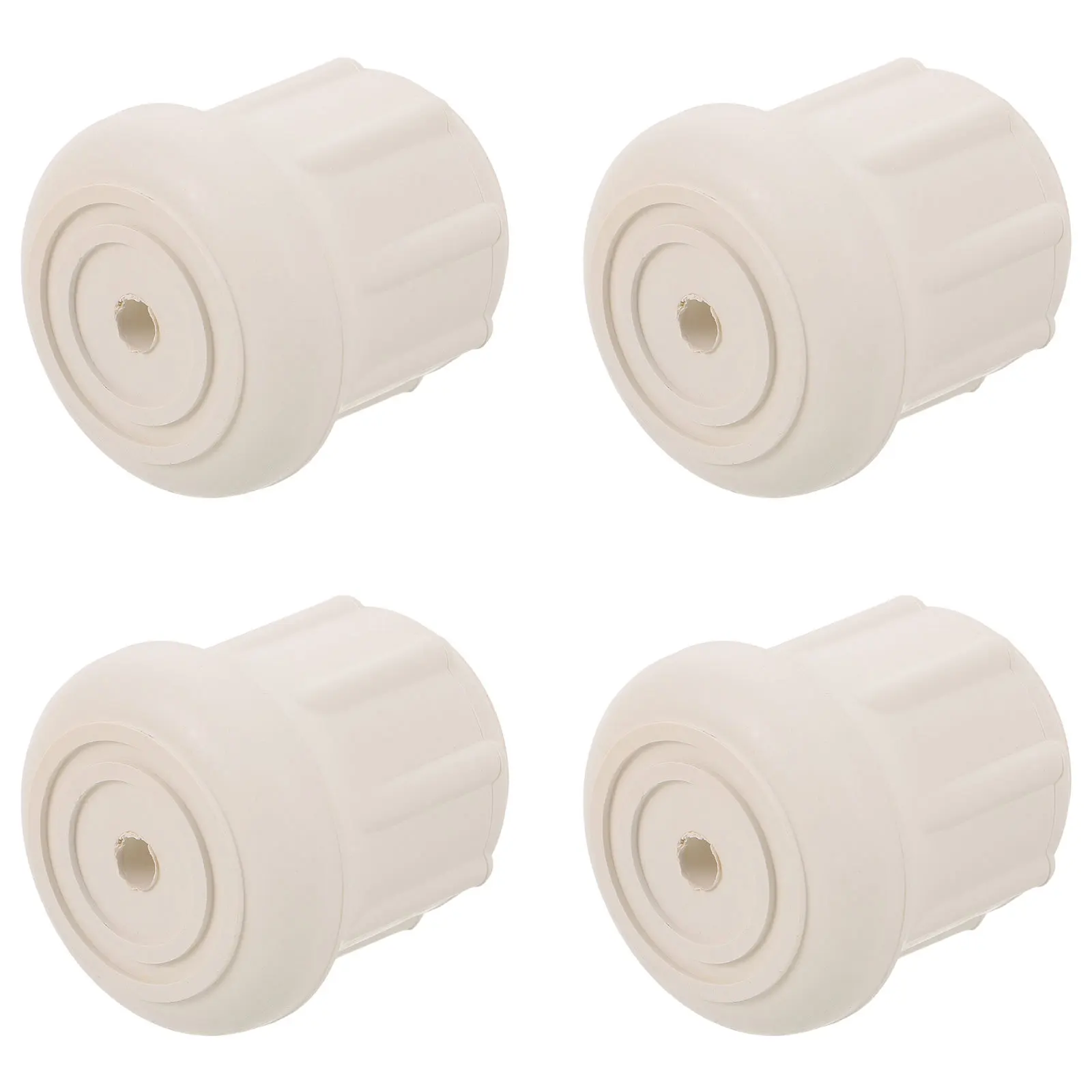 

4Pcs Anti-Slip Rubber Feet Pads for Bath Chair Legs Straight Tip Replacement Covers Shower Bench Foot Protectors Senior Safety