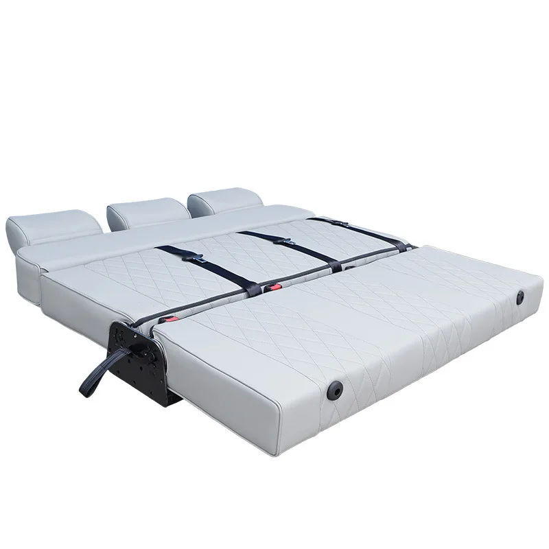 Wholesale Custom Camper Van Folding Bed Seat Hot Selling Multifunctional Adjustable Leather Chair for RVs Commercial Vehicles