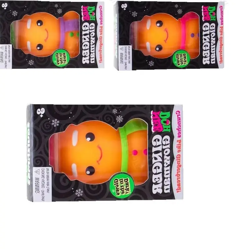 

2026 New Schylling NeeDoh Gingerbread Man Stress Relief Squishy Toy Relief Fidget Toys Children Adults Collectable