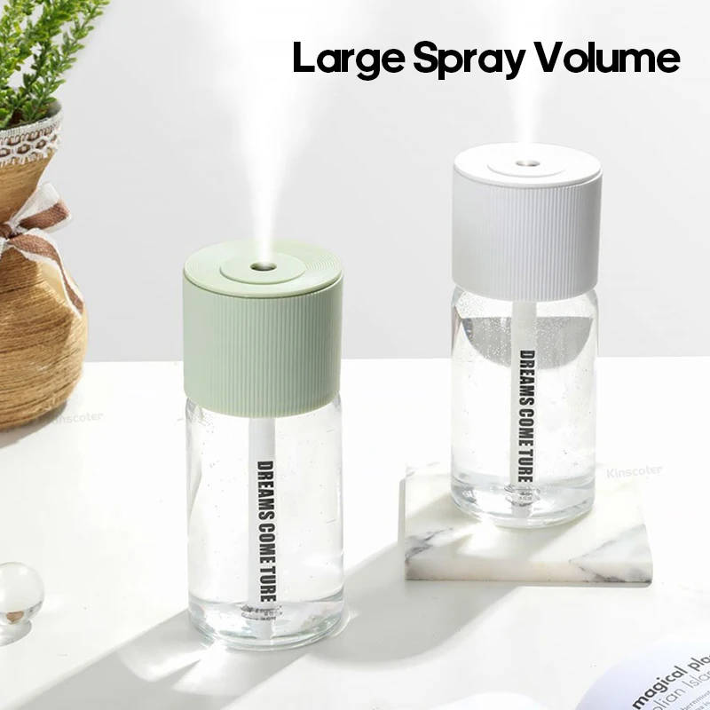 Mini Humidifier 268ml USB Mute Cool Mist Sprayer สําหรับห้องนอนหน้าแรกรถแบบพกพาชุ่มชื่นผิว Water Diffuser