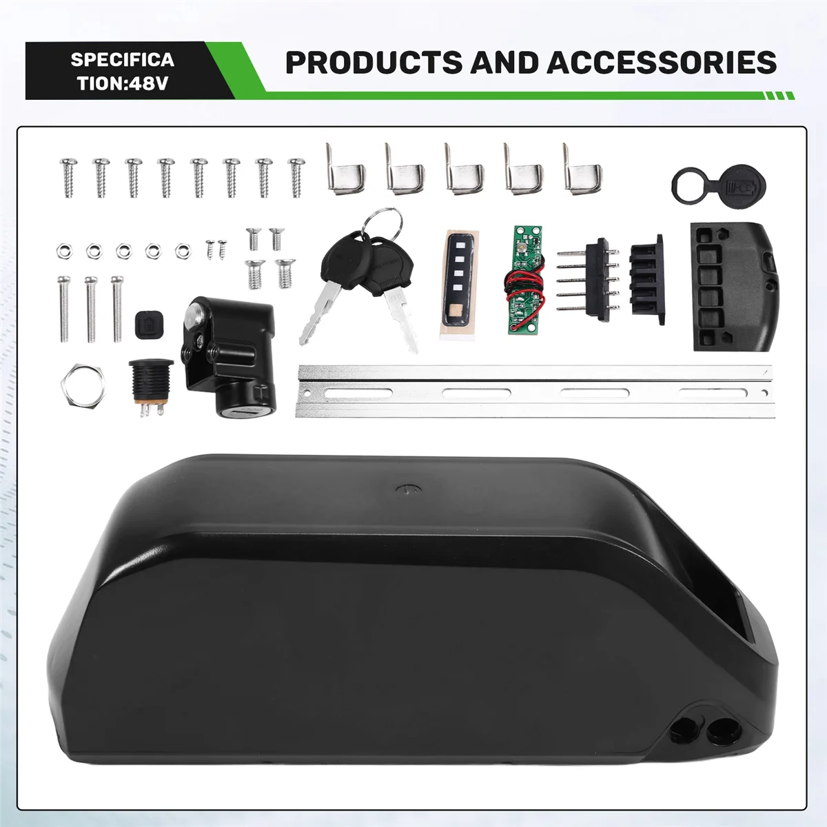 

Lo-ok DP-9 Чехол для аккумулятора EBike для 91 шт. 18650 ячеек Коробка для аккумулятора электрического велосипеда Чехол для аккумулятора DIY Downtube 48 В