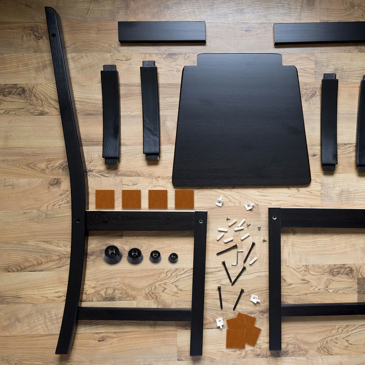 

40pcs Anti Slip Furniture Pads Rubber Feet Bumpers Floor Protectors For Home Office Guitar Amp Cabinet Hard Durable