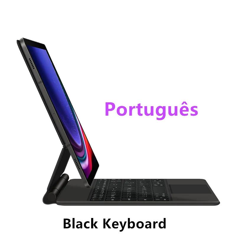 HUWEI Magische Tastatur für Samsung Galaxy Tab S7 S8 S9 11 Zoll für Tab S10 Lite S9 FE 10,9 Zoll Tablet Smart Magnetische Hülle Tastaturabdeckung Folio 10