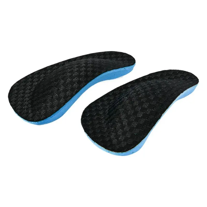 

Ортопедические стельки Полуразмерная подушка для поддержки свода стопы Стельки для плоскостопия Мягкие и удобные пятки Подошвенные вставки для больших ног
