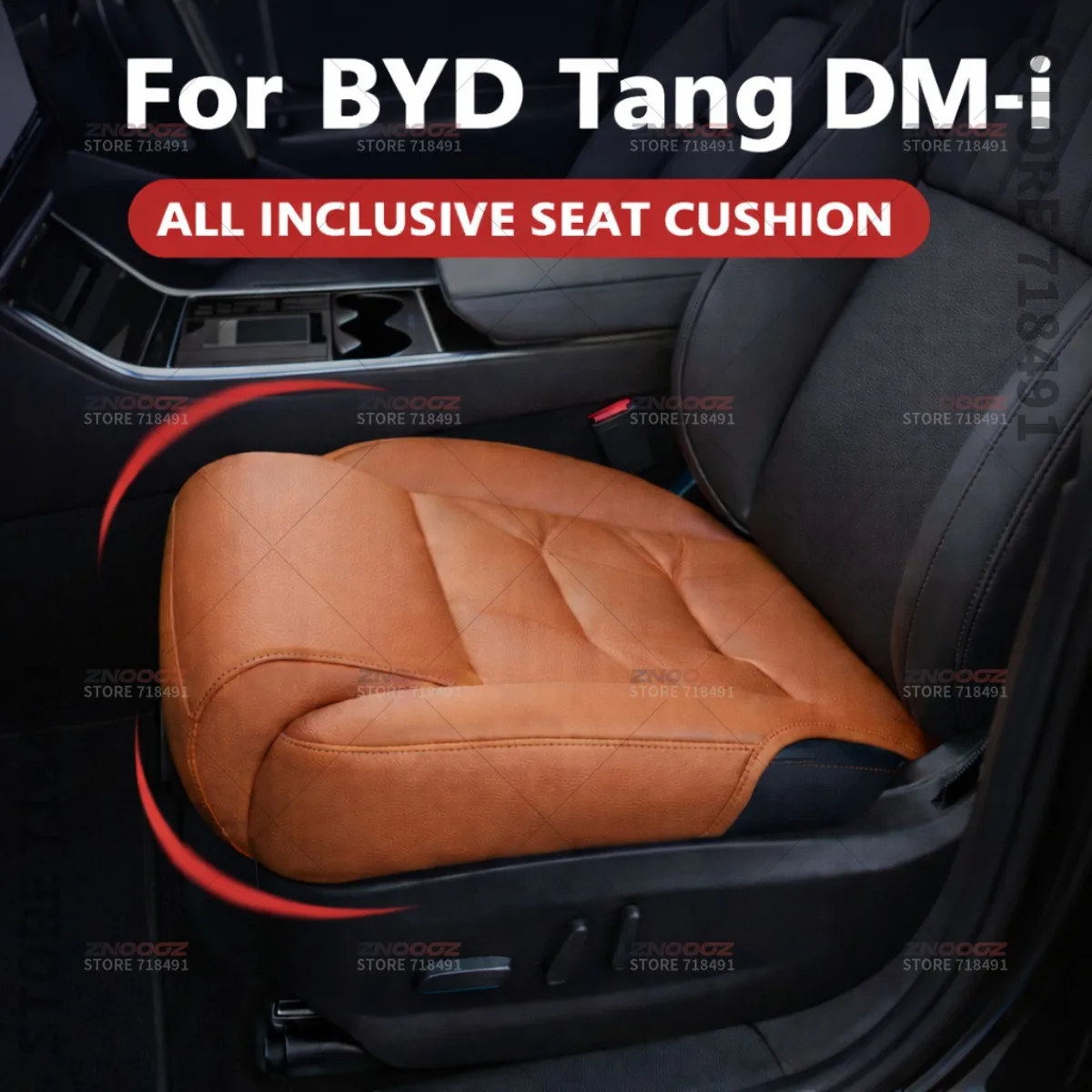 

Подушка-удлинитель для поддержки ног в сиденье автомобиля BYD Tang DM-i, накладка на сиденье из пены с эффектом памяти, аксессуары для интерьера