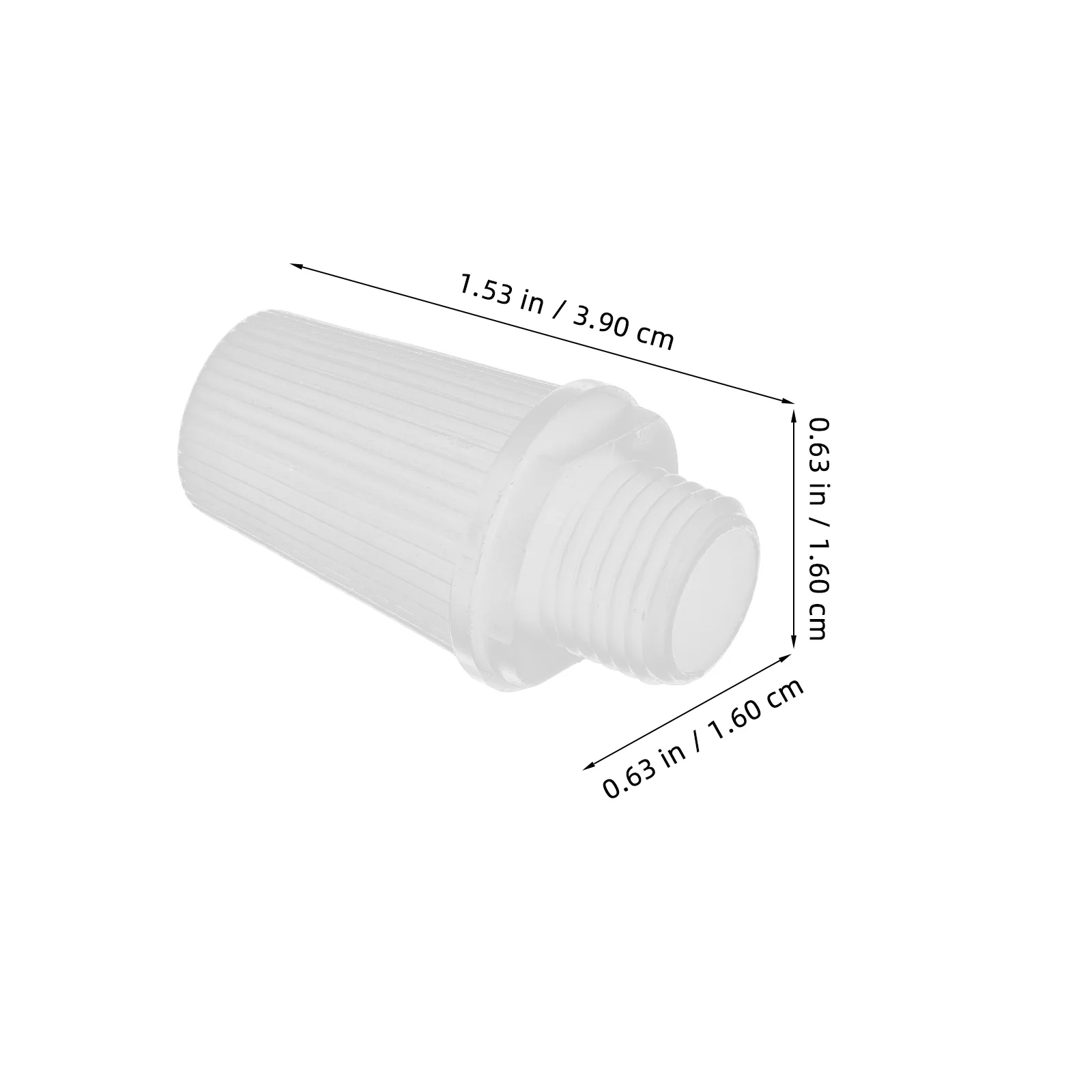 

50pcs Power Line Strain Relief Connectors Plastic Pp Cord Grips For Pendant Lights Ceiling Lamps Cable Gland Fixings Durable