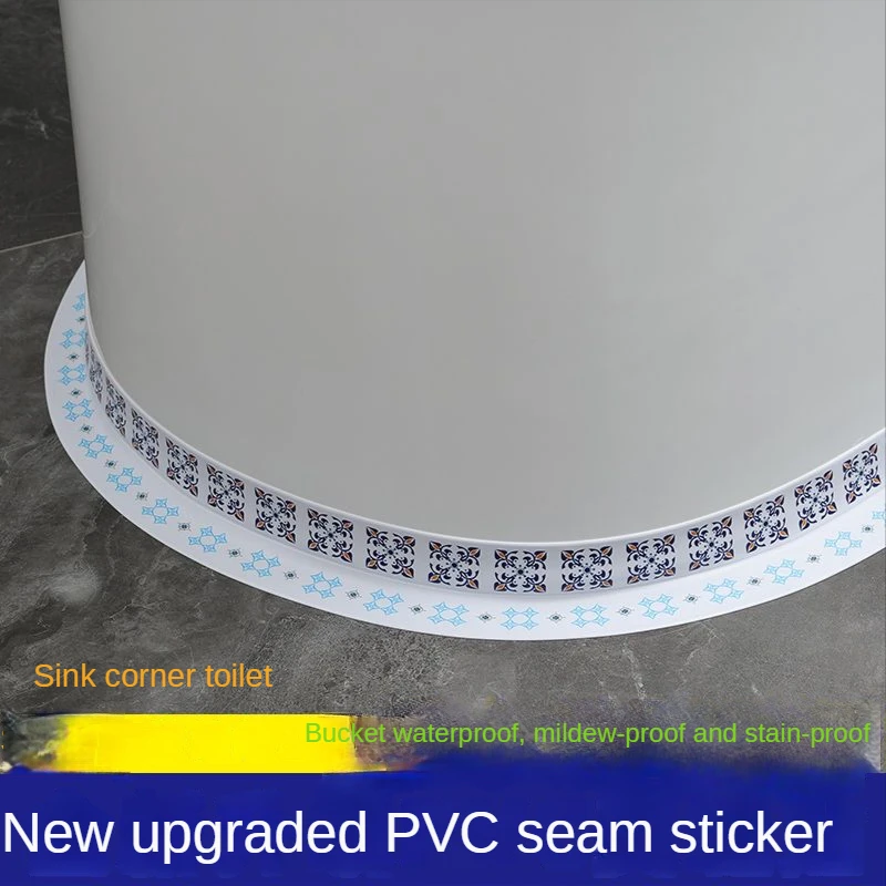 Beautiful seam sticker kitchen waterproof and mildew-proof toilet sink gap moisture-proof kitchen and bathroom corner tape seal