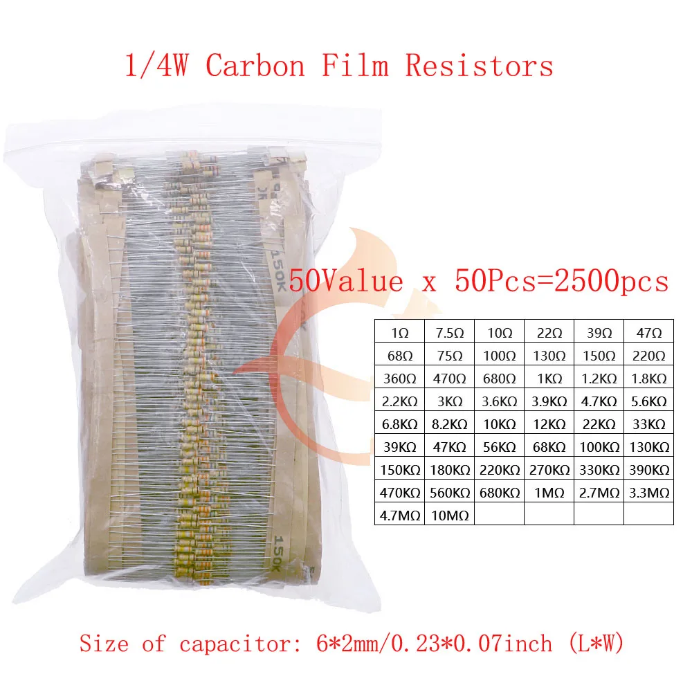 Variant: 0.25W x 2500pcs