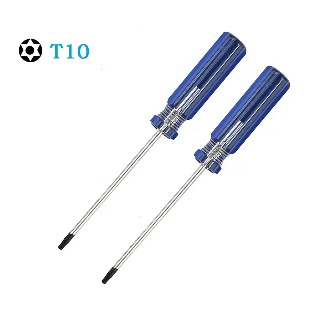 2pcs Screw Driver Torx T8 Security Screwdriver For Xbox-360/ PS3 Tamperproof Hole Repairing Opening Tool