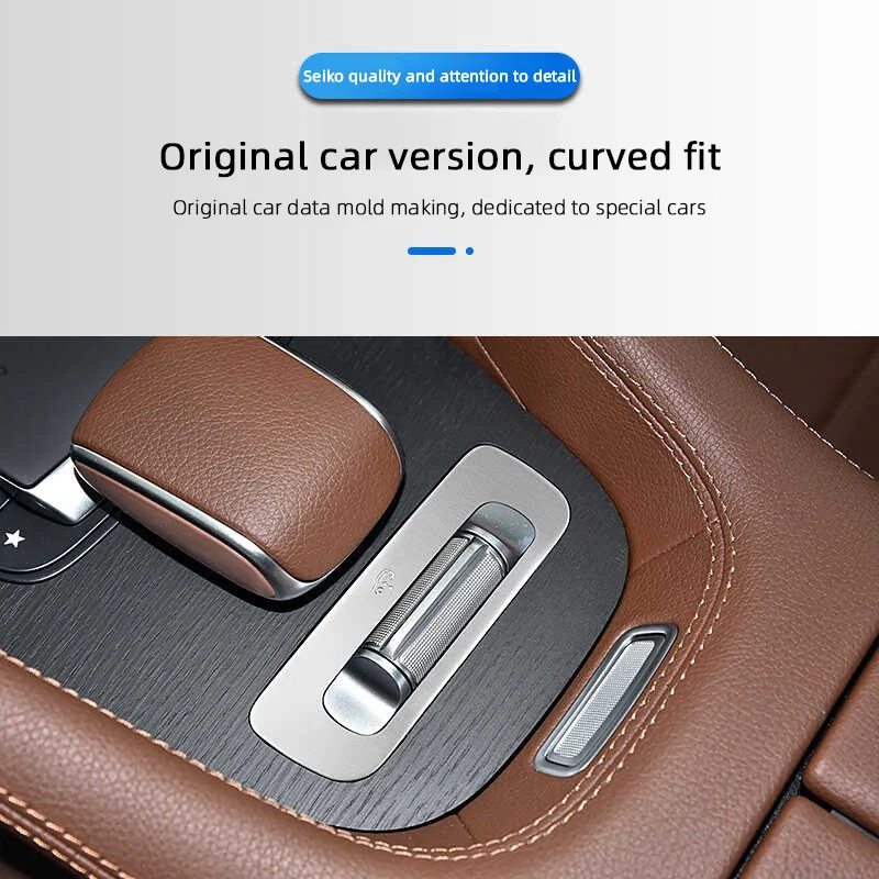 For Mercedes Benz GLE GLS W167 C167 X167 2020 2021 Car One Click Start Stop Button Sticker Chassis Lifting Adjustment Trim Cover