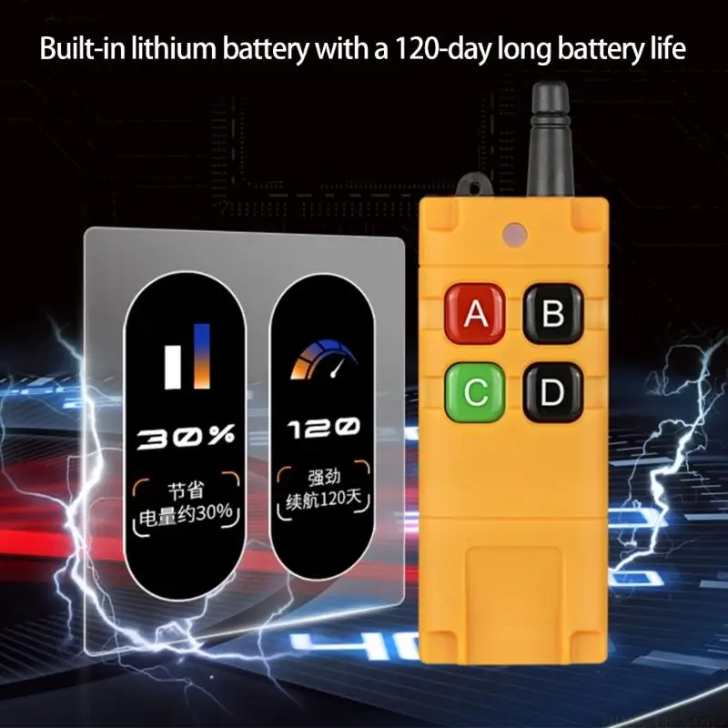 M5TD High Precised Industrial Remote Control Featuring 15% Reduced Data Deviation Fast Charging Capability IP65 Protections