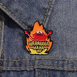 Cute Cartoon Happy Flames 