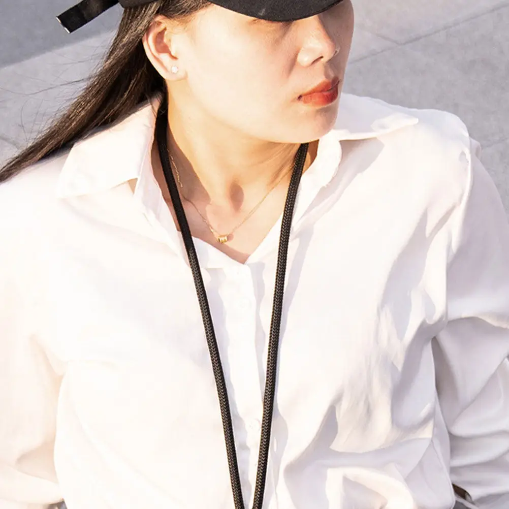 

Длинный ремешок для телефона на шею, защита от потери, износостойкий нейлоновый шнурок для мобильных устройств, для путешествий и занятий спортом на открытом воздухе