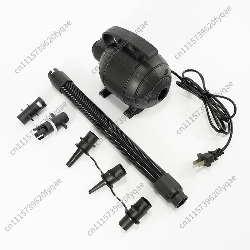 Multi‑Function AC Electric Air Pump, High‑Speed High‑Pressure Inflator for Swim Ring & Air Mattress Air‑Tight Use
