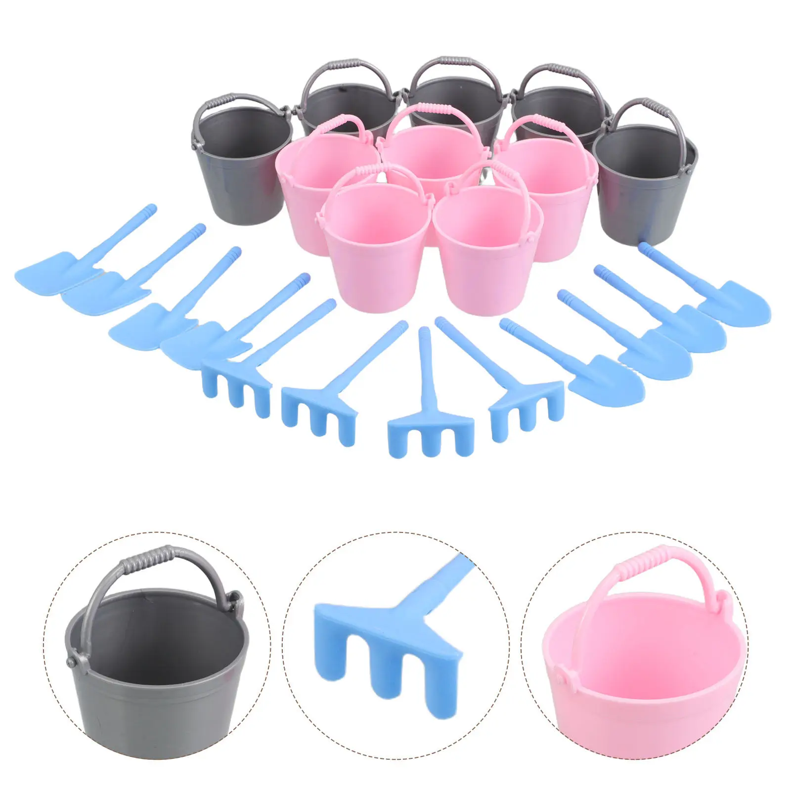 

Набор из 10 мини-игрушек для пляжа и песка для детей: ведерко, лопатка, портативные игрушки для летнего отдыха на природе, в саду и на пляже