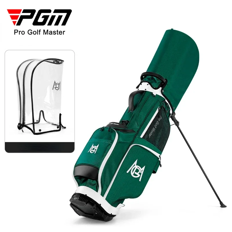 

PGM Golf Bags Men Women Nylon Bracket Bag with Transparent Cap QB133