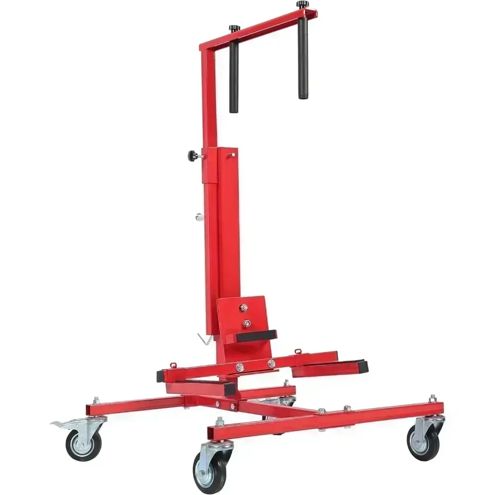 Bumper Handler Stand Car Door Installer and Remover Jack Lift Hoist Auto Body Door Floor Jack Mobile Adjustable