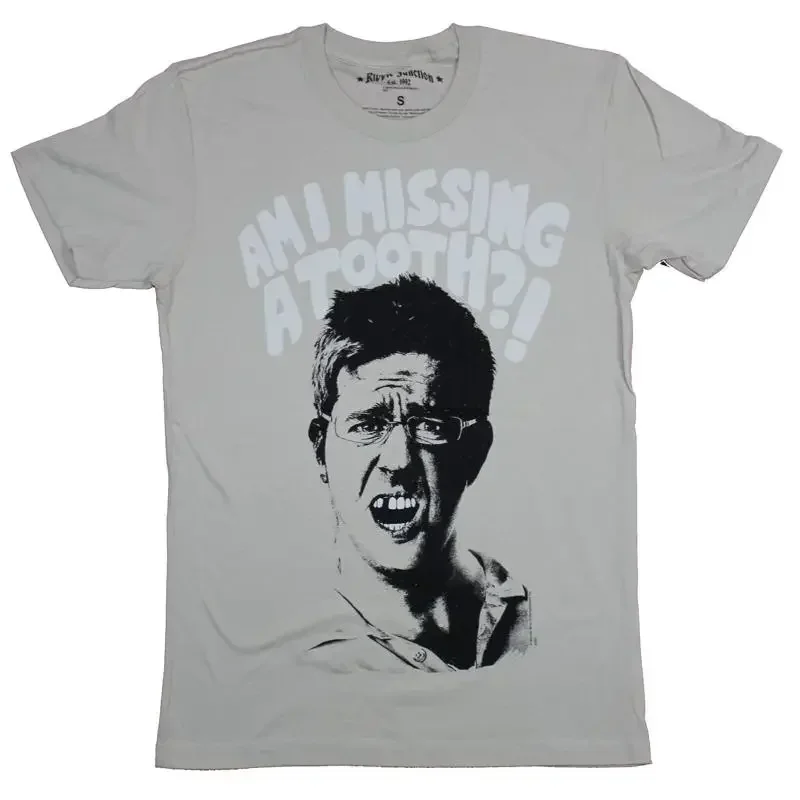 The Hangover Herren-T-Shirt mit dem Motiv „Ich fehle einen Zahn“.