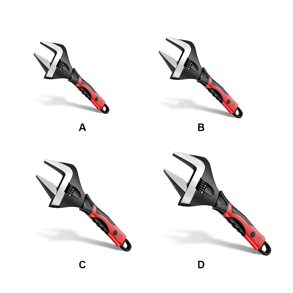 

Гаечный ключ для сантехники в ванную комнату, большой разводной ключ для раковины в кухне, ручной Сантехнический инструмент из высокоуглеродистой стали, 12 дюймов
