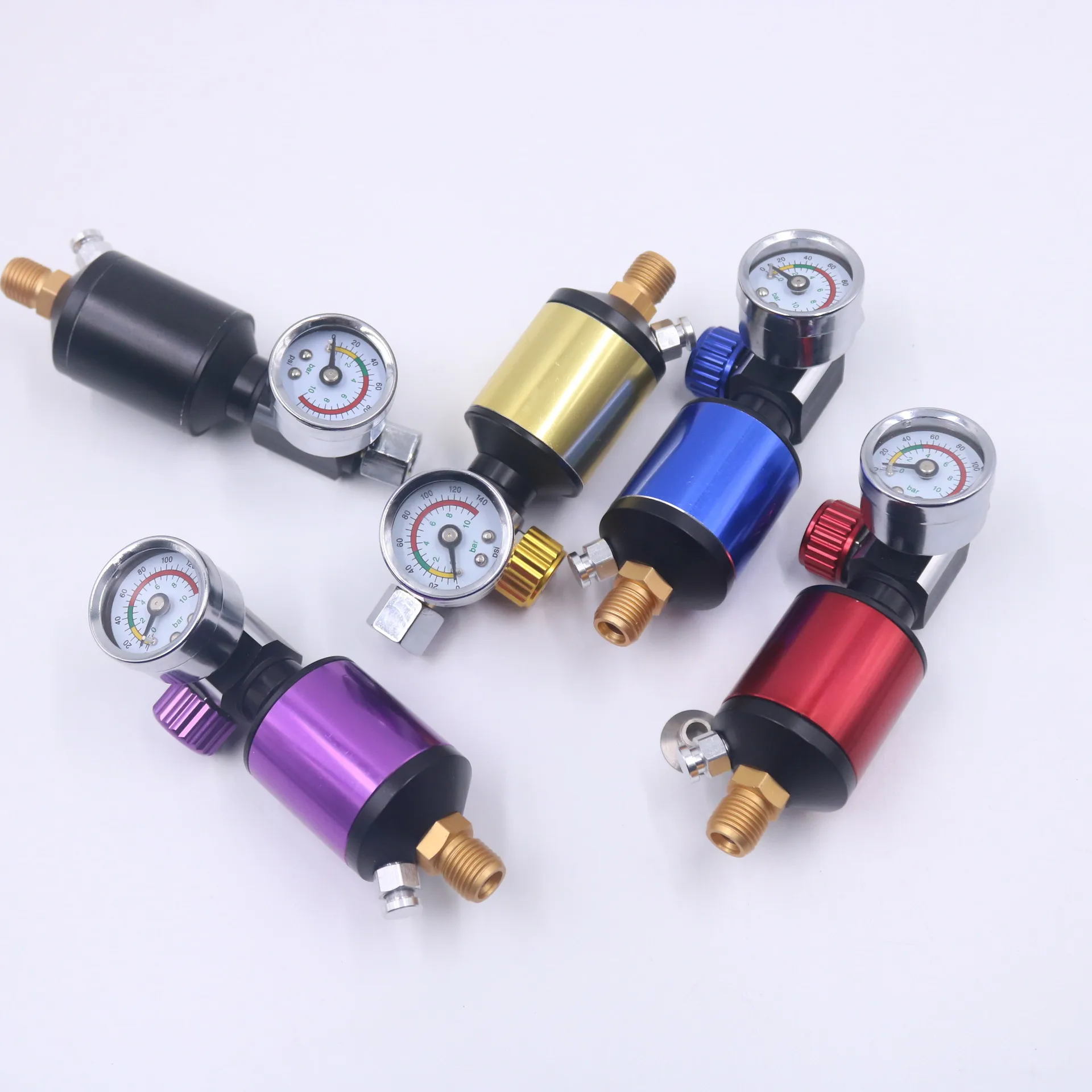 combination Oil water separator air pressure Regulator Pressure regulation and filtration combination Spray gun filter Spray gun