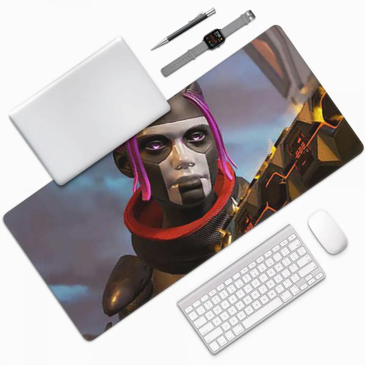 Permainan Kompetitif Permainan Kompetitif Beralih Uap Alas Mouse Besar Keyboard Komputer Alas Mouse Gaming Alas Meja Laptop Alas Meja