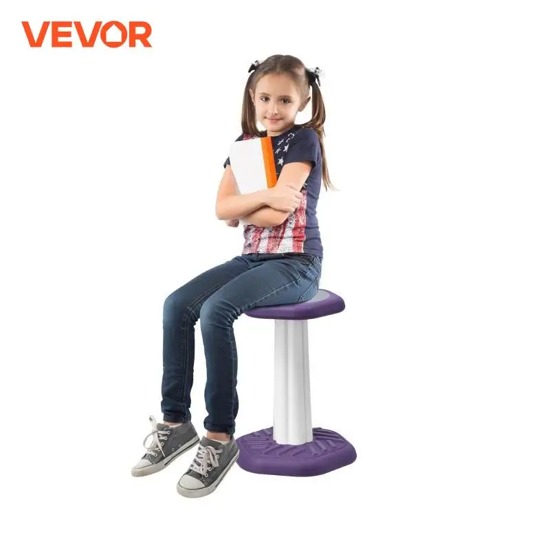 VEVOR Kids Wobble Chair Active Chair with Cushion Wobble Stool Improves Focus Posture and Children Ideal for Schools and Home