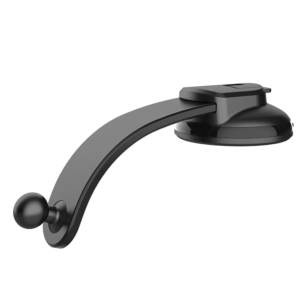 

ftvae Accessories Suction Cup Car Phone Bracket 17mm Universal Ball Telescopic Arm Foldable