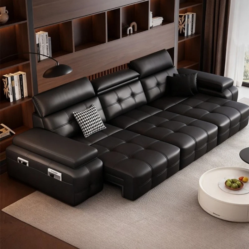 

Modern Italian Loveseat Electric Sofa Decor Luxury Black Apartments Recliner Chair Sleeper Oversized Woonkamerbanken Furniture